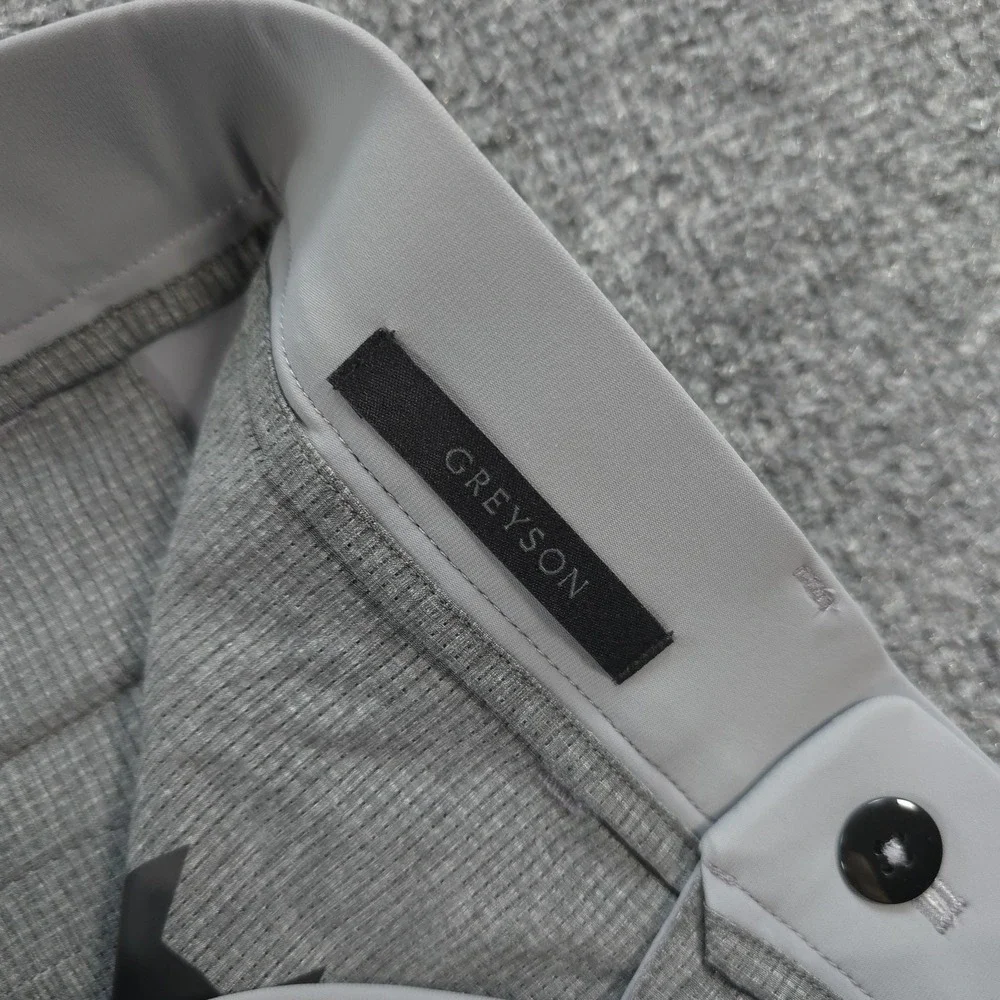 Greyson Shorts Mens 30 Gray Montauk Performance Golf Stretch Lightweight NEW
